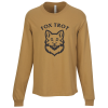 View Image 1 of 3 of Bella+Canvas 6-oz. Heavyweight Long Sleeve T-Shirt - Screen