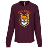 View Image 1 of 3 of Bella+Canvas 6-oz. Heavyweight Long Sleeve T-Shirt - Full Color