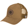 View Image 1 of 4 of Carhartt Canvas Trucker Cap - Laser Engraved Patch