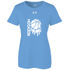 View Image 1 of 3 of Under Armour Team Tech T-Shirt - Ladies' - Screen