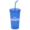 View Image 1 of 3 of Brilliantly Bent Straw Tumbler - 22 oz. - 24 hr