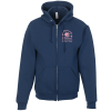 View Image 1 of 3 of Jerzees Rugged Fleece Full-Zip Hooded Sweatshirt - Screen