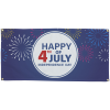 View Image 1 of 1 of Nylon Event Banner - 2' x 4' - One Sided