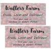 View Image 1 of 1 of Nylon Event Banner - 2' x 4' - Two Sided