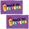 View Image 1 of 1 of Nylon Event Banner - 5' x 8' - Two Sided