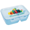View Image 1 of 4 of Lunch To Go Food Container - Translucent - Full Color