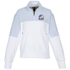 View Image 1 of 3 of adidas 1/4-Zip Fleece Sweatshirt - Ladies'