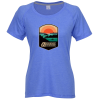 View Image 1 of 3 of Voltage Tri-Blend Wicking T-Shirt - Ladies' - Full Color