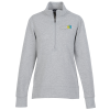 View Image 1 of 3 of Dayton 1/2-Zip Pullover Sweatshirt - Ladies' - 24 hr