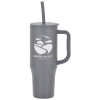 View Image 1 of 3 of Erie Mug with Straw - 30 oz. - 24 hr