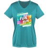 View Image 1 of 1 of Momentum Solid V-Neck T-Shirt - Ladies' - Full Color