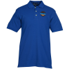 View Image 1 of 2 of Egyptian Cotton Pique Polo - Men's - Full Color