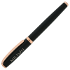 View Image 1 of 5 of Luxe Noir Rollerball Metal Pen