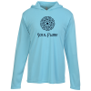 View Image 1 of 3 of BLU-X-DRI Legend Long Sleeve Hooded T-Shirt