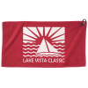 View Image 1 of 3 of Tour Pro Golf Towel with Carabiner - Colors