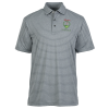 View Image 1 of 3 of PGA Tour Heather Feeder Stripe Polo