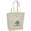 View Image 1 of 4 of FEED 8 oz. Cotton Shopper Tote