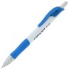 Blake Pen - White Barrel- Blue Ink