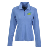 View Image 1 of 3 of Vista Tri-Blend 1/4-Zip Pullover - Ladies'