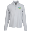 View Image 1 of 3 of Vista Tri-Blend 1/4-Zip Pullover - Men's