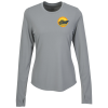 View Image 1 of 3 of Dara Long Sleeve Tech T-Shirt - Ladies'