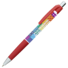 View Image 1 of 5 of Mardi Gras Inifnity Pen - Full Color Wrap