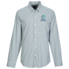 View Image 1 of 3 of Cutter & Buck Skyline Pinstripe Dress Shirt - Men's