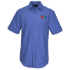 View Image 1 of 3 of Essential Broadcloth Short Sleeve Shirt - Men's