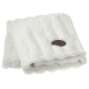View Image 1 of 3 of Vanilla Ridge Faux Fur Blanket