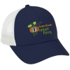 View Image 1 of 2 of Structured Cotton Twill Trucker Cap - 24 hr