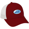 View Image 1 of 2 of Structured Cotton Twill Trucker Cap - Full Color Patch - 24 hr