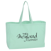 View Image 1 of 4 of Oversized 10 oz. Colorful Cotton Tote