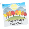 View Image 1 of 3 of Full Color Microfiber Golf Towel - 15" x 15"