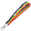 View Image 1 of 3 of Rainbow Wristlet Keychain