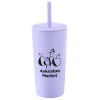 View Image 1 of 4 of Parade Vacuum Tumbler with Straw - 20 oz.