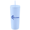 View Image 1 of 4 of Brooklyn Vacuum Tumbler with Straw - 24 oz.