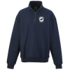 View Image 1 of 3 of Hanes Beefy Sweats Premium Heavyweight 1/4-Zip Sweatshirt - Screen