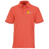 View Image 1 of 3 of adidas Textured Stripe Polo - Men's
