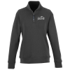 View Image 1 of 3 of Crosswind 1/4-Zip Sweatshirt - Ladies' - Screen