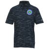View Image 1 of 3 of adidas Ultimate365 Mesh Glimmer Print Polo