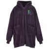 View Image 1 of 3 of Plush Popover Blanket Hoodie