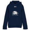 View Image 1 of 3 of Under Armour Rival Fleece Hoodie - Youth - Screen