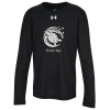 View Image 1 of 3 of Under Armour Team Tech Long Sleeve T-Shirt - Youth - Screen