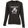 View Image 1 of 3 of Storm Creek Varsity High Stretch Long Sleeve T-shirt - Ladies'