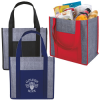 Good Value™ Laminated Heathered Non-Woven Grocery Tote