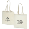 View Image 1 of 3 of Life is Good Natural Cotton Sheeting Tote  - LIG