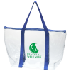 View Image 1 of 4 of Laguna Clear Zippered Tote