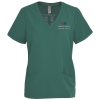 View Image 1 of 3 of Onna Invincible V-Neck Stretch Scrub Top - Ladies'