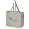 View Image 1 of 3 of Structured Cotton Shopper Tote with Interior Lamination - Full Color