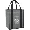Heathered Non-Woven Shopper Tote Bag